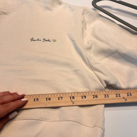 Boyish Cream Earth Babe Cropped Sweatshirt NWOT Small - Picture 13 of 14